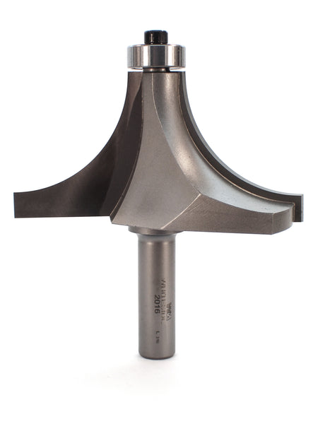 Large round deals over router bit